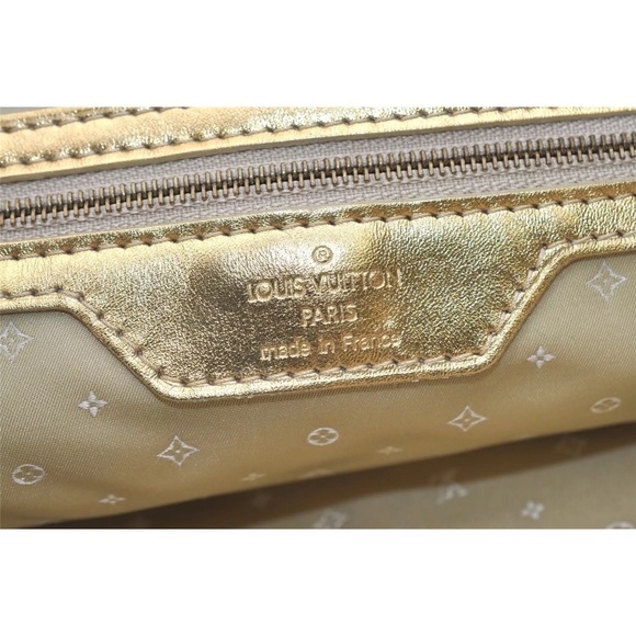 Authentic Louis Vuitton Suhali Lockit PM Hand Bag Gold M95433 - Picture 10 of 14